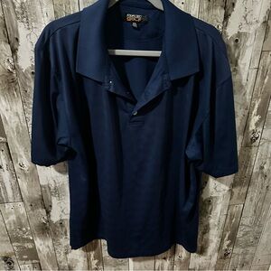 Rbk Men's Dark Blue Golf Polo Shirt
